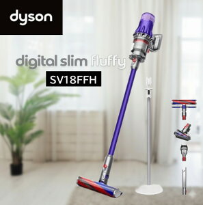 �y10��OFF��3/20 20:00�`3/26 1:59�z �_�C�\�� SV18FFH Digital Slim Fluffy �R�[�h���X�|���@ Dyson �T�C�N�������X�e�B�b�N�N���[�i�[ �y��1.9kg LCD�\�� 40���^�] �p���[�u���V