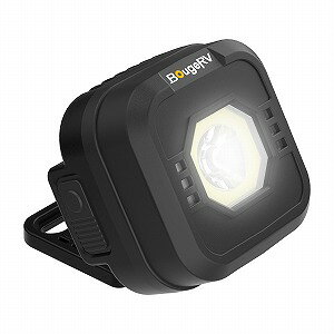 BougeRV BRV-ML01 ���@�\LED���C�g �ő�600LM ���y��66g 3�i�K���� ���F�ԐF�ؑ� SOS���[�h 180�x�p�x���� IPX5�h�� Type-C�[�d �w�b�h���C�g �N���b�v �}�O�l�b�g�Ή� �A�E�g�h�A �h�Зp