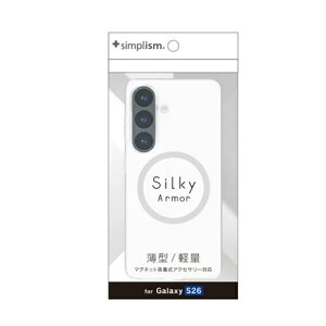 �X�}�z�P�[�X Simplism for Galaxy S26 [Silky Armor] �}�O�l�b�g�z�����A�N�Z�T���[�Ή� �V���L�[�^�b�`�P�[�X �}�b�g�N���A �g���j�e�B TR-GA26S-SA-CL ��̓� �M�t�g 2026 ���蕨 �v���[���g �� �� ���̓� 