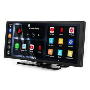 �|�[�^�u���f�B�X�v���C�I�[�f�B�I ScreenFlow �X�N���[���t���[ 11.4�C���` 12V ���𑜓x�^�b�`�p�l�� �S�Ԏ�Ή� Apple CarPlay/Android Auto�Ή� Ottocast N95-3528T88-T1140 ��̓� �M�t�g 2026 ���蕨 �v���[