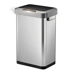 EKO JAPAN ホライゾンセンサービン シルバー 自動センサー 開閉 45L ダストボックス ゴミ箱 EK9262MT-45L 母の日 ギフト 2026 贈り物 プレゼント 母 父 父の日 ペアギフト