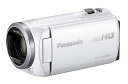 新品 Panasonic HDビデオカメラ V480MS 32GB 高倍率90倍ズーム ホワイト HC-V480MS-W