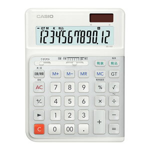 CASIO �l�ԍH�w�d�� �f�X�N�T�C�Y12�� DE-12D-WE-N