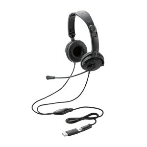�G���R�� �w�����}�C�N ���o�C���w�b�h�Z�b�g ��^�^�C�v USB Type-C HS-HP10SCBK