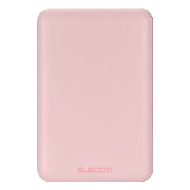 エレコム モバイルバッテリー 15W出力 5000mAh USB Type-C入出力1ポート USB-A出力1ポート ピンク DE-C45-5000PN