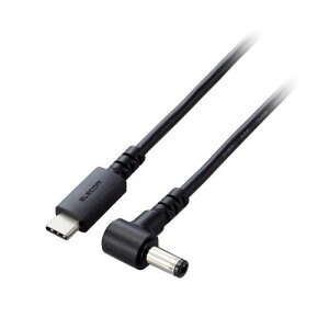 �G���R�� �m�[�gPC�p�[�d�P�[�u��(USB Type-C/DC5.5mm�R�l�N�^�[/100W) �u���b�N DC-PDFE20BK