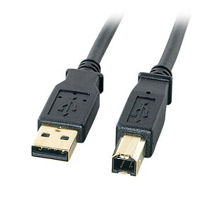 �T�����T�v���C USB2.0�P�[�u�� �u���b�N 1.5m KU20-15BKHK2