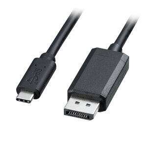 �T�����T�v���C TypeC-DisplayPort�ϊ��P�[�u�� 1m KC-ALCDP10K