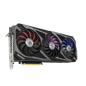 ASUS �G�C�X�[�X �O���t�B�b�N�{�[�h ROG-STRIX-RTX3080-O10G-V2-GAMING NVIDIA GeForce RTX 3080 ���� 10GB GDDR6X LHR �g���v���t�@�� ��p 3�A�t�@�� OC �O���{ PCI Express 4.0