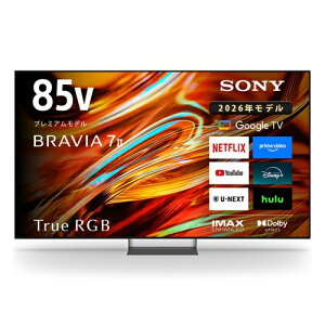 �\�j�[ SONY 4K�t���e���r BRAVIA �u���r�A 85V�^ 85�C���` K-85XR70 �����^LED Google TV YouTube Bluetooth