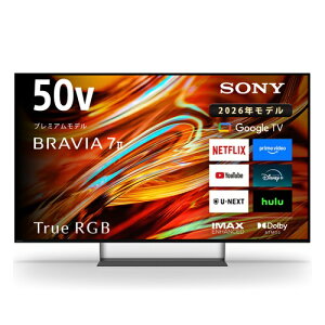 �\�j�[ SONY 4K�t���e���r BRAVIA �u���r�A 50V�^ 50�C���` K-50XR70 �����^LED Google TV YouTube Bluetooth