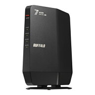バッファロー BUFFALO Wi-Fiルーター AirStation WSR6500BE6P/DBK ブラック Wi-Fi 7 11be 対応 デュアル…