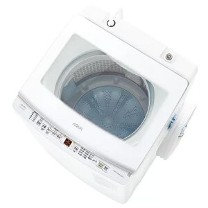 AQUA �A�N�A �S��������@ 10.0kg �C���o�[�^�[ �z���C�g AQW-V10A(W) 10kg �c�^ ��e�� �É� �ߐ� ������������ �J�r�΍�