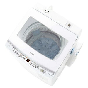 AQUA �A�N�A �S��������@ 7.0kg �C���o�[�^�[ �z���C�g AQW-V7A(W) 7kg �c�^ �É� �ߐ� ������������ �J�r�΍�