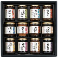 酒悦 山海探幸 佃煮詰合せ (福神漬・くきわかめ・大葉みそ・鯛みそ・鰹ひじき・鮭茶漬・牛肉ごぼう・たら…