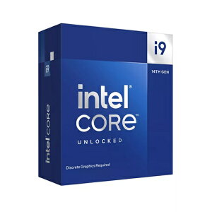 Intel CPU Core i9 14900KF 14th Gen ��14���� LGA1700 �C���e�� �v���Z�b�T�[ 24�R�A 32�X���b�h 6.0GHz �����O���t�B�b�N�X�Ȃ� �O���t�B�b�N���X �Q�[�~���O �N���G�C�^�[ PC �p�\�R�� ���� �f�X�N�g�b�v 