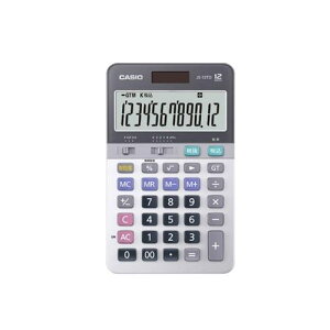 �J�V�I CASIO �����d�� 12�� JS-12TD-SR-N �V���o�[ ���v�Z�@ �{�i�����d�� �y���ŗ��Ή�