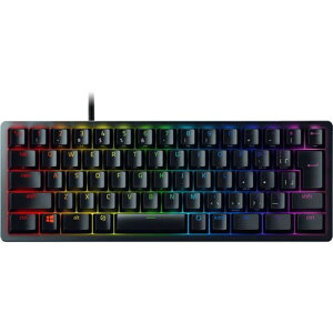 Razer �Q�[�~���O�L�[�{�[�h Huntsman Mini JP Clicky Optical Switch �u���b�N �� �L�� ���{��z�� 60% ���C�A�E�g �N���b�L�[ �I�v�e�B�J���X�C�b�` PBT�L�[�L���b�v Chroma RGB �p�\�R�� PC ���� �Q�[�� ���C