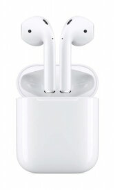 【500円OFFクーポン有】 【P2倍】 airpods Apple AirPods with Charging Case 完全ワイヤレス Bluetoothイヤホン MV7N2J/A