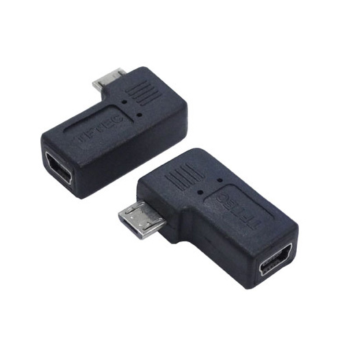 ストア 激安 変換名人 変換プラグ USB mini5pin→microUSB 左L型 USBM5-MCLLF