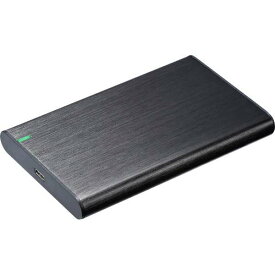【P2倍】 HDDケース アルミケースモデル ブラック SATA 1台 2.5インチ対応 グリーンハウス GH-HDCU325A