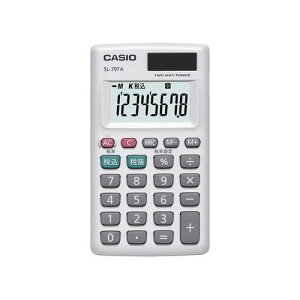 �X�^���_�[�h�d�� �J�[�h�^�C�v CASIO SL-797A ��̓� �M�t�g 2026 ���蕨 �v���[���g �� �� ���̓� �y�A�M�t�g