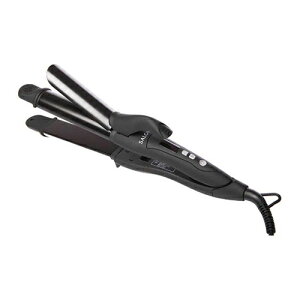 ストレート&カールアイロンヘアアイロン 2WAY 32mm サロニア SL-002BK