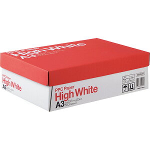 【最大1,800円OFFクーポン有】 PPC　PAPER　High　White　A3　1箱（1500枚：500枚×3冊）
