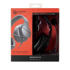 �Q�[�~���O�w�b�h�Z�b�g(�I�[�o�[�w�b�h)�i�u���b�N�j ARMA�V���[�Y �G���R�� HS-ARMA200VBK