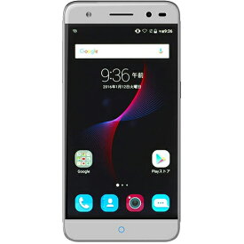 【P2倍】 ZTE SIMフリースマートフォン Blade V7 Lite シルバー BLADE V7 LITE SV