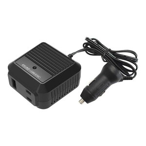 DC/ACZp[gCo[^[ 80W AC+USB 2.4A JV KD-198