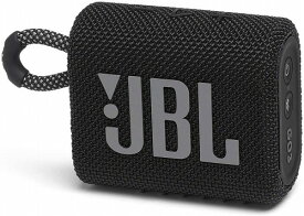 JBL GO 3 Bluetoothスピーカー USB C充電 IP67防塵防水 パッシブラジエーター搭載 ポータブル 2020年モデル ブラック JBLGO3BLK