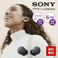 SONY 完全ワイヤレスイヤホン LinkBuds S WF-LS900N-BC ブラック ソニー リンクバッズ WF-LS900N ノイズ…