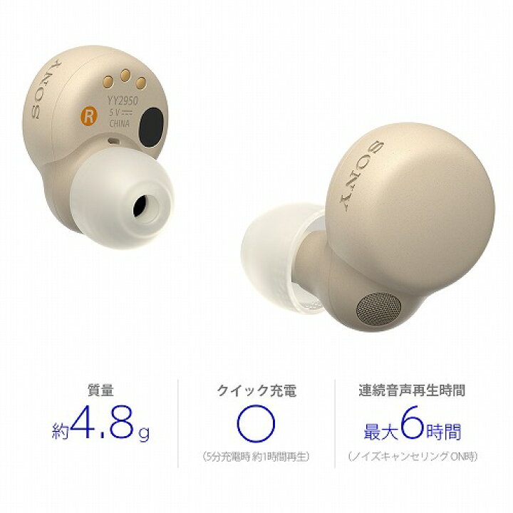楽天市場】SONY 完全ワイヤレスイヤホン LinkBuds S WF-LS900N-CC 