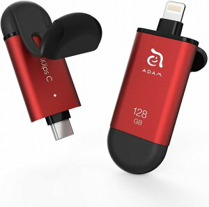 yX[p[SALEIMAX50OFFz ADAM iKlips C iPhoneΉ Lightning(CgjO) Type-C USB 128GB bh MFiF Ki ADRAD128GKLCRDJ