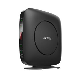 Wi-Fiルーター　Wi-Fi 6（11ax）対応 2401＋800Mbps WSR-3200AX4S/DBK　バッファロー