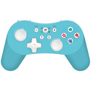 VietopS Switch/PS3/PC/Android用 無線コントローラーCute VTS851 ライトブルー ワイヤレス コントローラー