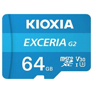 KIOXIA LINVA }CNSD microSDXC/SDHC UHS-1 [J[h 64GB R100/W50 KMU-B032G KMU-B064G Class10/64GB