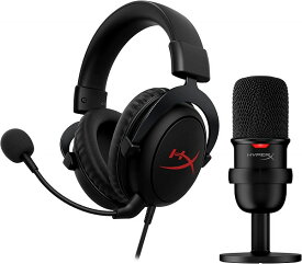 【最大2,000円OFF！4/24 20時～4/25 24時】 【P2倍】 HyperX Streamer Starter Pack ゲーミングヘッドセット Cloud Core コンデンサーマイク Solo Cast セット HBNDL0001 ゲーミング ヘッドセット マイク