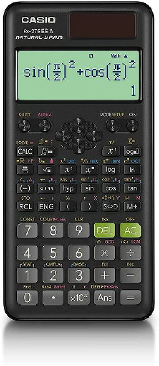 楽天市場】カシオ CASIO 関数電卓 微分積分・統計計算・数学自然表示 