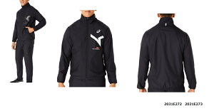 アシックス  ウインドブレーカー ジャケット・パンツセット2031E272 0012031E273 001   1026178