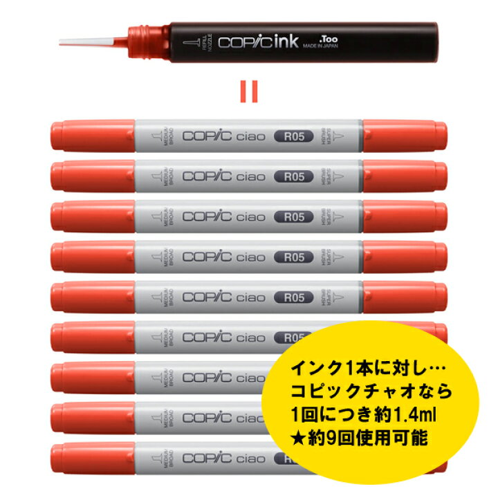 楽天市場】コピックインク C3 COPIC 補充インク 12ml Cool Gray クール 