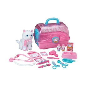 O Vit Heart おでかけねこちゃんおいしゃさんセット ヴィットハート おもちゃ 3歳 ごっこ遊び おせわ遊び ペット お医者さんごっこ 室内遊び ギフト プレゼント 誕生日 お祝い 贈り物 ブラックフライデー クリスマス