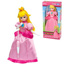 O リカちゃん スーパーマリオ リカちゃん ピーチ姫スタイル タカラトミー コラボ 3歳 お人形 着せ替え人形 おもちゃ ごっこ遊び 室内遊び ギフト プレゼント 誕生日 お祝い 贈り物 ブラックフライデー クリスマス
