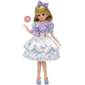 P リカちゃん LD-09 スウィートキャンディ タカラトミー 人形 アクセサリー コレクション 着せ替え人形 洋服 ドレス ワンピース 小物 女の子 セット 室内遊び おうち時間 プレゼント ギフト