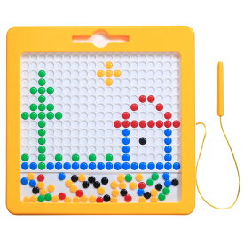 O Vit Heart カラフルドットアート ヴィットハート おもちゃ お絵描き 室内遊び 知育玩具 3歳 子ども 高齢者 脳トレ 頭の体操 リハビリ 指先運動 マグネット 磁石 ギフト 予防 プレゼント 誕生日 御祝 お祝 贈り物 絵 図形 数学的 勉強 学び お手本カード