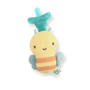 Kids2 ingenuity 16878‐16877 おしゃぶり(はち/ふくろう) キッズツー インジェニュイティ BPAフリー 舐めても安心 歯固め おしゃぶり ぬいぐるみ ベビートイ 赤ちゃん 0ヶ月 知育玩具 出産祝い 室