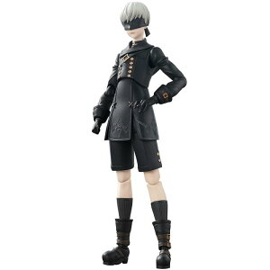 O BANDAI SPIRITS(�o���_�C �X�s���b�c) S.H.Figuarts 9S�iNieR:Automata Ver1.1a�j�t�B�M���A ��145mm PVC&ABS�� �h���ς݉��t�B�M���A ���K�i �������� �����V�� �v���[���g �a���� ���j�� ���蕨 �N���X�}�X