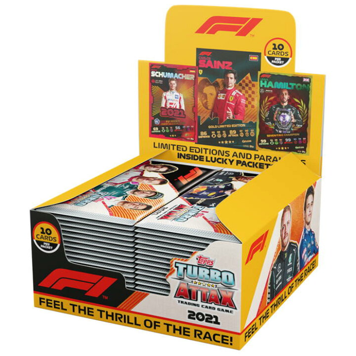 楽天市場】O Topps 2021-2022 F1カード ターボアタック シーズン 