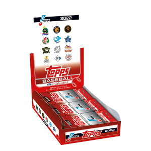 O Topps 2022 NPB �x�[�X�{�[���J�[�h�y1BOX(24�p�b�N×14������)�z�V�i ���J�� �g�b�v�X �J�[�h 2022�N�� 2022 Topps NPB Baseball Card �g���[�f�B���O�J�[�h �싅�J�[�h ���{ �싅 �M�t�g �v���[���g �a����